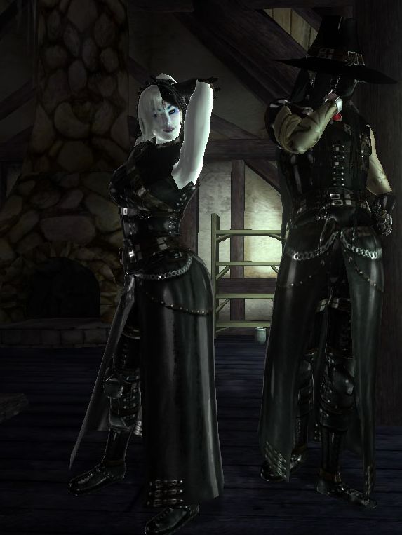 The Elder Scrolls IV: Oblivion. Одежда для героя в стиле J-Rock