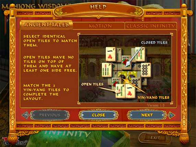 второй скриншот из Mahjong Wisdom