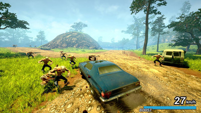 четвертый скриншот из Zombie Road Rider