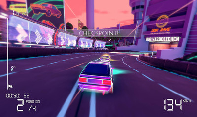 третий скриншот из Electro Ride: The Neon Racing