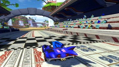 второй скриншот из Sonic & SEGA All-Stars Racing