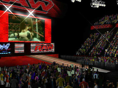 первый скриншот из WWE RAW - IMPACT