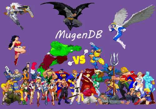 Mugen X Alpha 3000+ Characters