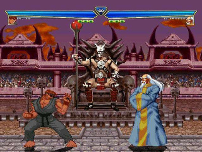 первый скриншот из M.U.G.E.N - Mortal Kombat VS Street Fighter