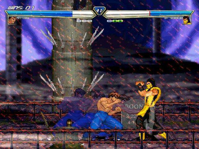 четвертый скриншот из M.U.G.E.N - Mortal Kombat VS Street Fighter