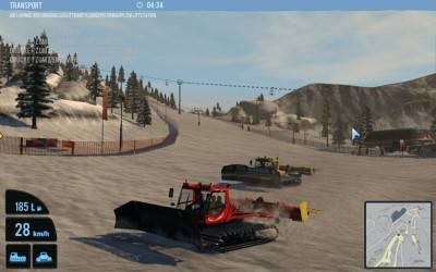 первый скриншот из Snowcat Simulator / Pistenraupen Simulator 2011