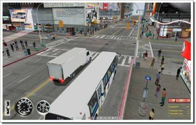 третий скриншот из City Bus Simulator 2010: New York
