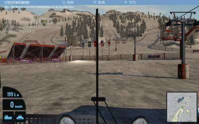 третий скриншот из Snowcat Simulator / Pistenraupen Simulator 2011