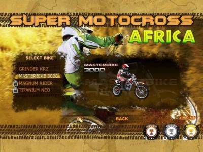 первый скриншот из Super Motocross Africa / Супер Мотокросс Африка