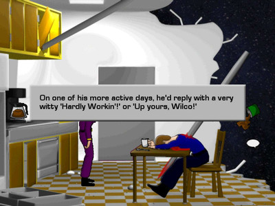 второй скриншот из Vohaul Strikes Back и Space Quest Incinerations