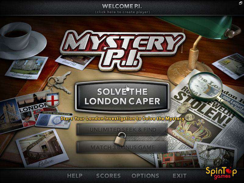 Mystery P.I. The London Caper
