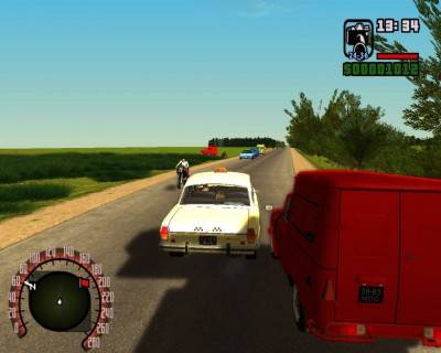 третий скриншот из Grand Theft Auto: San Andreas - Criminal Russia