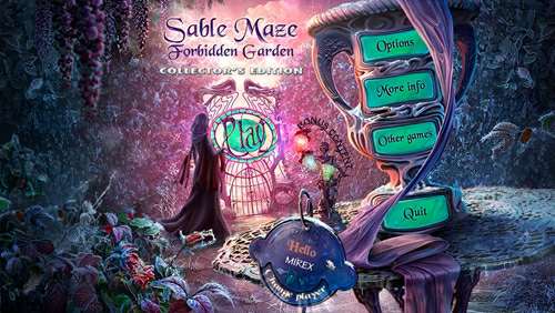 Sable Maze 3: Forbidden Garden Collector's Edition