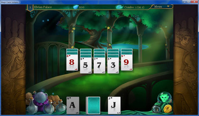 второй скриншот из Magic Cards Solitaire 2