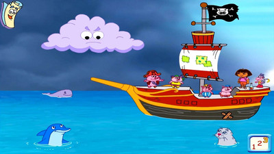 четвертый скриншот из Dora The Explorer - Dance To The Rescue