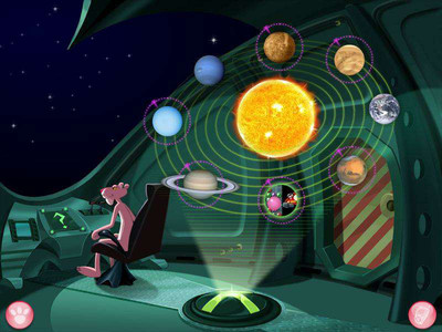 второй скриншот из The Pink Panther. Mission in Space / Розовая Пантера В Космосе - От Планеты До Кометы!