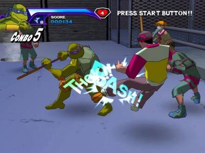 второй скриншот из Teenage Mutant Ninja Turtles: The Video Game