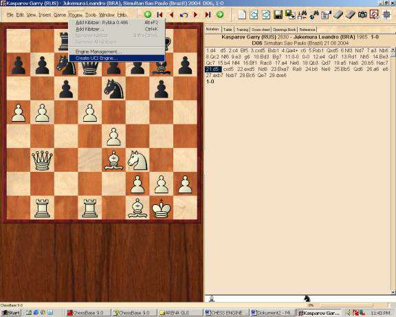 Шахматы Chess Base MainBase