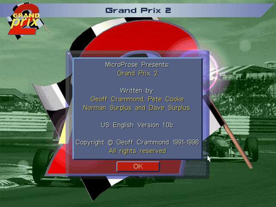 четвертый скриншот из Formula 1 Grand Prix 2 (II) by Geoff Crammond