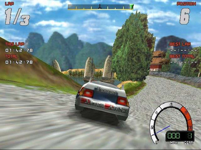 четвертый скриншот из Screamer Rally