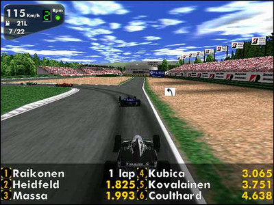 четвертый скриншот из Formula 1 - Формула 1 (Monaco Grand Prix (GP) Racing Simulation 2)