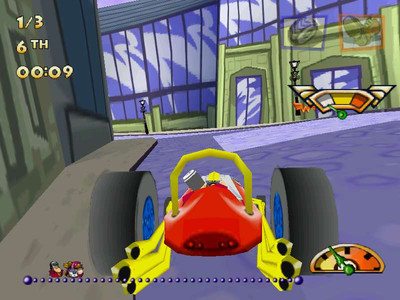 второй скриншот из Wacky Races / Чокнутые гонки