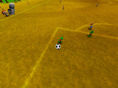 четвертый скриншот из Pet Soccer / Футбол: Кряки против Плюхов