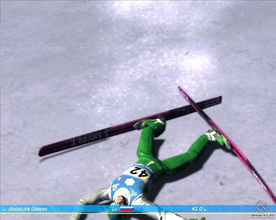 второй скриншот из Ski Springen Winter 2006 / Зимние Игры 2006: Чемпион трамплина
