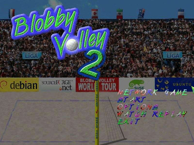 первый скриншот из Blobby Volley 2 + QuickGame + Backgrounds