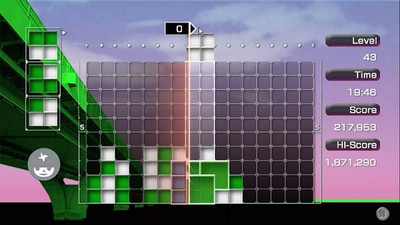 второй скриншот из Lumines: Puzzle Fusion - Advance Pack v1.0