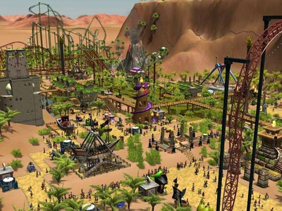 первый скриншот из RollerCoaster Tycoon 3: Магнат индустрии развлечений