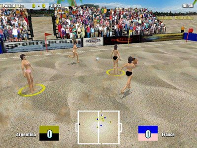первый скриншот из Волейбол ХХХ / Babes & Balls Xtreme Beach Soccer & Volleyball