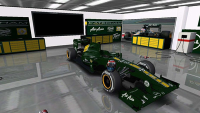 первый скриншот из rFactor - Formula-1 2012