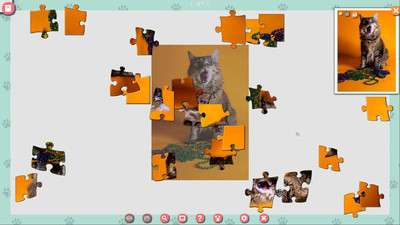 четвертый скриншот из 1001 Jigsaw: Cute Cats 2 / 1001 Пазл: Милые коты 2