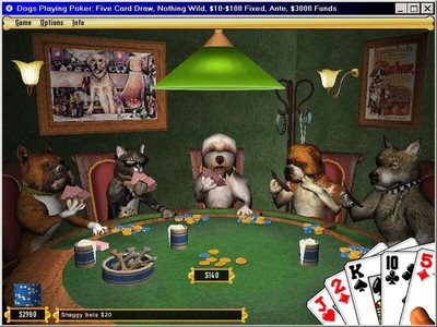 второй скриншот из Dogs Playing Poker