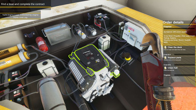 второй скриншот из Yacht Mechanic Simulator