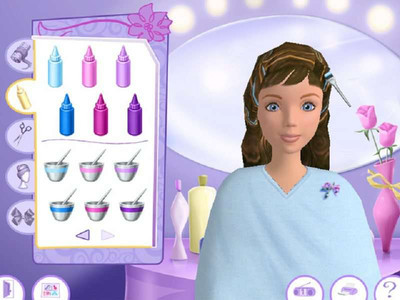 третий скриншот из Barbie: Салон красоты / Barbie Beauty Boutique