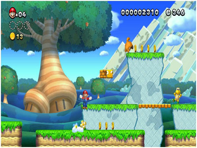 второй скриншот из New Super Mario Bros. U + New Super Luigi U
