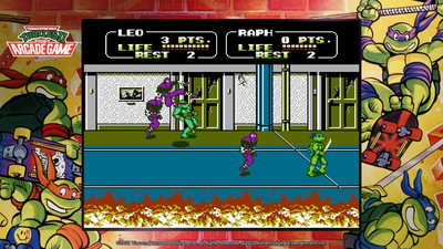 четвертый скриншот из Teenage Mutant Ninja Turtles: The Cowabunga Collection