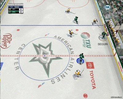 третий скриншот из NHL 09 - RHL 10/NHL 1O MOD-KHL/NHL SEASON 10-11