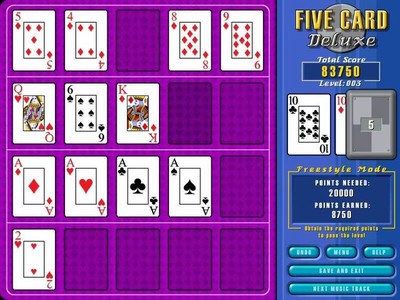 четвертый скриншот из Five Card Deluxe / Супер Покер