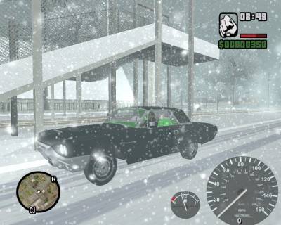 четвертый скриншот из Grand Theft Auto: San Andreas - Winter Edition