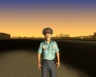 третий скриншот из Grand Theft Auto: San Andreas - Ментовский Беспредел