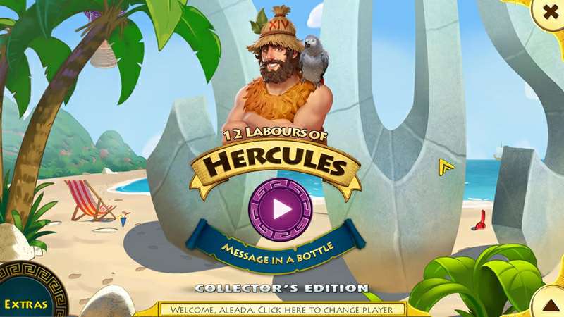 12 Labours of Hercules XIV (14): Message In A Bottle Collector's Edition