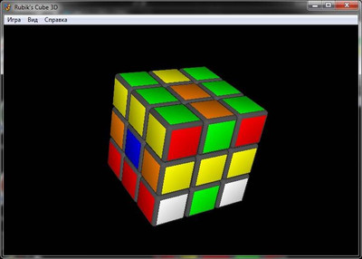 первый скриншот из Rubik's Cube 3D