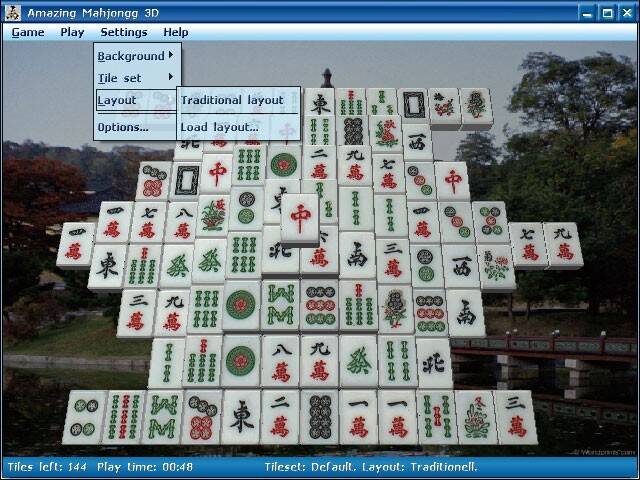 Коллекция 16 различных вариантов Mahjong