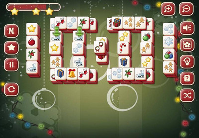 второй скриншот из Christmas Mahjong / Рождественский маджонг