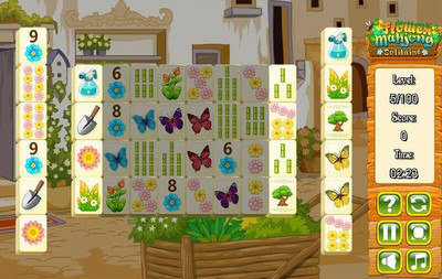 третий скриншот из Коллекция 16 различных вариантов Mahjong