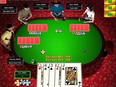 третий скриншот из Texas hold'em: high stakes poker / Покер: делайте ваши ставки