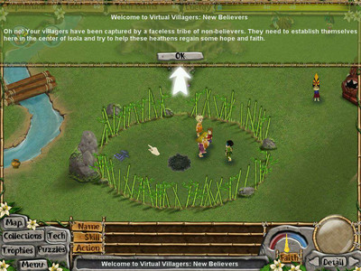 третий скриншот из Virtual Villagers 5: New Believers / Виртуальное Племя 5: Новые Сторонники